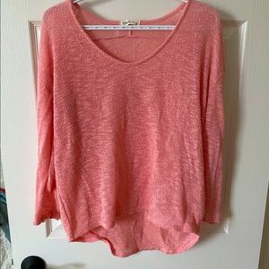 Ginger G Pink Knit Top